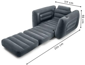 Intex Nafukovacie kreslo, matrac, gauč, posteľ 2v1 INTEX 66551