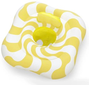 Bestway 32298 Nafukovací baby sedací kruh s opierkou, 79 x 79 cm