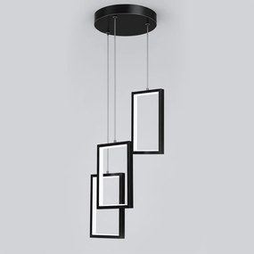 Toolight Toolight, LED závesné osvetlenie 18W, 3000K, 1500lm, LHJ087-3CP, čierna, OSW-50062