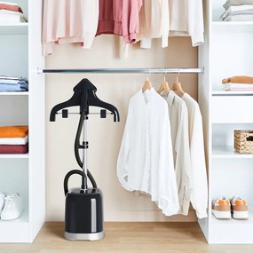 Čierny naparovač odevov Pro Style IT3480 – Tefal