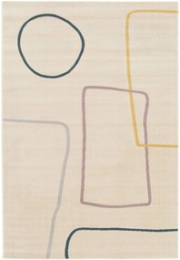 Kusový koberec Canvas 18725-065, 80x150, béžová, obývacia izba, Balta