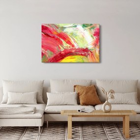 Obraz abstrakcie - maľba (90x60 cm)