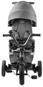 KINDERKRAFT - Detská trojkolka 5v1 EASYTWIST šedá/čierna