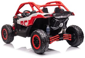 LEAN CARS  ELEKTRICKÉ AUTÍČKO Can-am RS DK-CA001 - ČERVENÁ - 2x240W - BATÉRIA - 2x24V7Ah - 2024