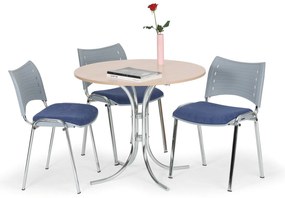Okrúhly jedálenský stôl RAVENA, priemer 90 cm, buk