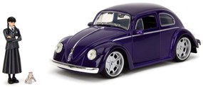 SIMBA Wednesday auto 1972 VW Beetle 1:24 a figúrka Wednesday