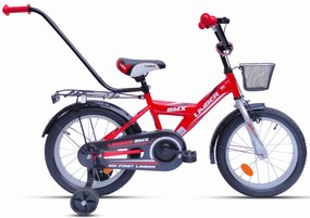 Romet Detský bicykel 16&quot; Limber Boy červená biela 10&quot; 2023