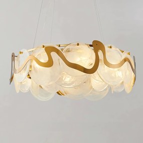 Toolight Toolight, stropné svietidlo, 8xE14, APP1544-8CP, zlatá matná, OSW-04064