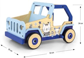 Detské chodítko Explorer mačička a myška
