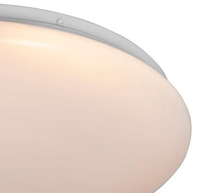 Inteligentné moderné stropné svietidlo biele 38 cm vrátane LED a RGB - Iene