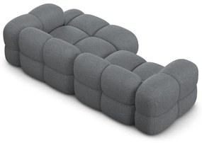 Sivá rohová pohovka (pravý roh/s leňoškou) Loretto – Cosmopolitan Design