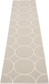 Krémový vnútorný a vonkajší behúň 70x300 cm Boo Linen – Pappelina