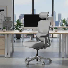 Kancelárska stolička VERSO, sivá