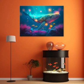 Gario Obraz na plátne Magická veľryba Rozmery: 60 x 40 cm