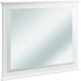 VILLEROY &amp; BOCH Hommage zrkadlo, 685 x 37 x 740 mm, matná biela lakovaná, 85652100