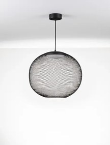 LED čierne dizajnové svietidlo Kinetic 50
