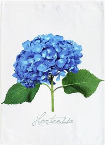Keprová utierka HORTENZIA MODRÁ 50 x 71 cm