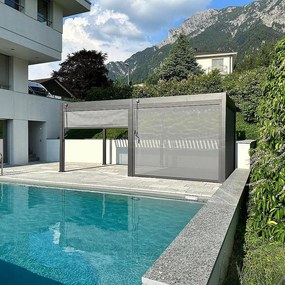 Screenová rolovacia roleta 3 m (antracit)