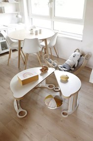 Detská pracovná doska k montessori hojdačke malá - čierna