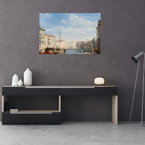 Obraz - Richard Parkes Bonington, The Grand Canal, reprodukcia (90x60 cm)