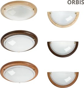 Brilagi - Stropné svietidlo ORBIS 2xE27/60W/230V priemer 38 cm borovica