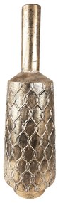 Medená antik kovová dekoračná váza s úzkym hrdlom - Ø 26*79 cm
