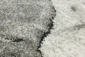 Koberec Naila Q352A svetlosivý / krémový