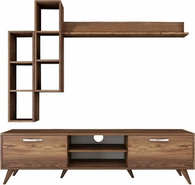 Mia Walnut TV nástenná jednotka
