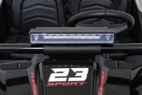 Ramiz Elektrická bugina TURBO 23 pre deti čierna