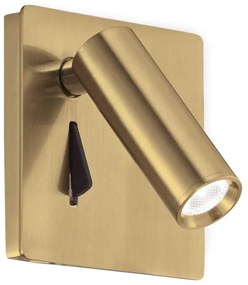 Ideal Lux - LED Nástenné bodové svietidlo LITE LED/3W/230V CRI 90 mosadz