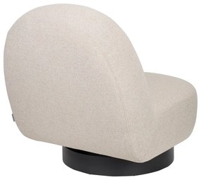 Béžové otočné kreslo Eden – Zuiver