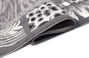 TA Koberec J316A DARK GRAY CHEAP PP CRM Sivý (tmavý) Obdĺžnikový Rozmer: 120x170 cm