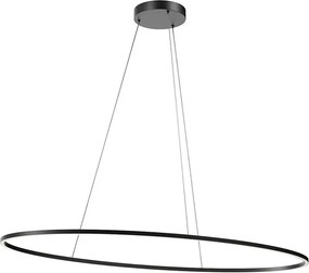 Redo 01-3299 - LED stmievateľný luster na lanku LEO LED/67W/230V čierny