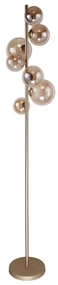Wofi 3014-701W - LED Stojacia lampa VILLA 7xG9/3W/230V zlatá W4398