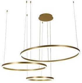 LED Stmievateľný luster na lanku LED/125W/230V 3000-6500K + diaľkové ovládanie