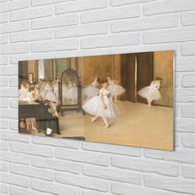 Obraz na skle Baletné tanec zábava 100x50 cm