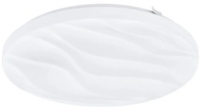 EGLO LED stropné prisadené osvetlenie BENARIBA, 17,3 W, teplá biela, 33cm, okrúhle
