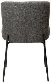 Tmavosivá jedálenská stolička DAN-FORM Denmark Glam