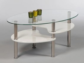 Konferenčný stolík Panty, biely