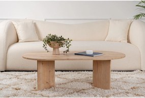Konferenčný stolík v dekore duba v prírodnej farbe 60x119 cm Sable – Kalune Design