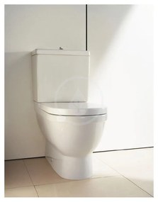 DURAVIT Starck 3 WC kombi misa, Vario odpad, biela, 0128090064