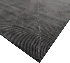Koberec Zurich 1903 Dark Grey – sivý s geometrickým vzorom Rozmer: 160x230 cm