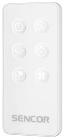 Sencor - Mobilný ochladzovač vzduchu s LED displejom 3v1 45W/230V biela + DO