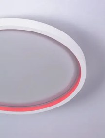 Moderné stropné svietidlo Chet RGB 39 s diaľkovým ovládaním
