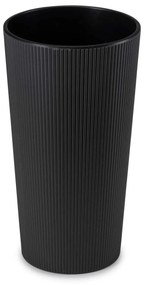 PLASTOVÝ KVETINÁČ URBANIKA ECO 19,5X36,5 CM ČIERNA