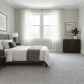 ITC, Metrážny koberec Sweet 74 šedý, na mieru, šíře 4m, šedá, filc, chodba / predsieň