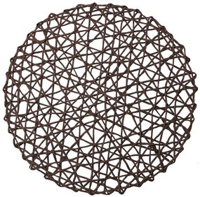 Podložka carta pr. 38 cm hnedá