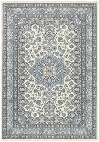 Nouristan - Hanse Home koberce Kusový koberec Mirkan 104442 Cream / Skyblue - 160x230 cm