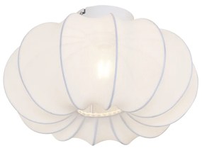 Japandi stropné svietidlo biele 37 cm - Plu Asyesha