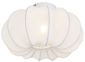 Japandi stropné svietidlo biele 37 cm - Plu Asyesha